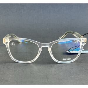 Quay Australia Cat Eye Clear Hardwire Mini Blue Light Block Readers Lenses +.5